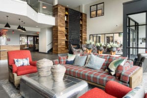 Clubhouse and Resident Lounge at the red apartments | The Red Apartments Cincinnati OH