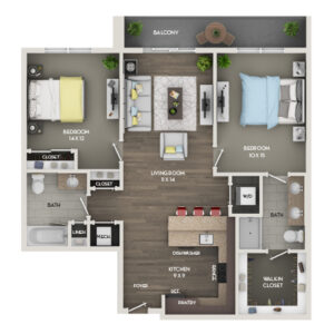 bedroom apartment for rent