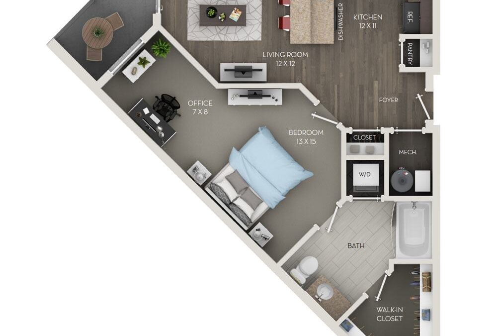 1 bedroom apartment for rent