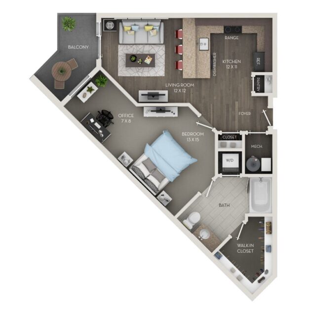 1 bedroom apartment for rent