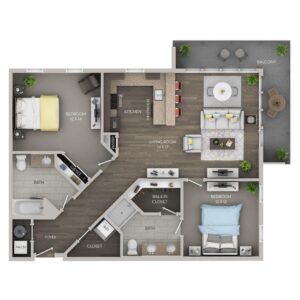 2 bedroom apartment for rent