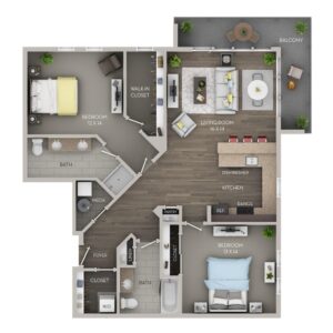 2 bedroom apartment for rent