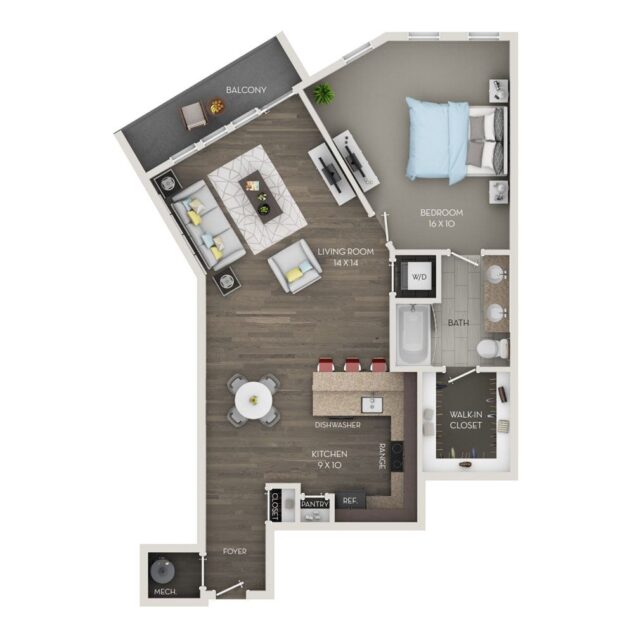 1 bedroom apartment for rent