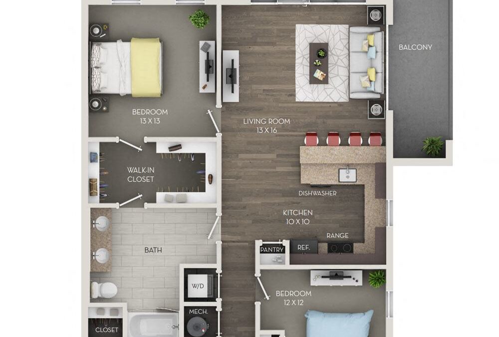 2 bedroom apartment for rent